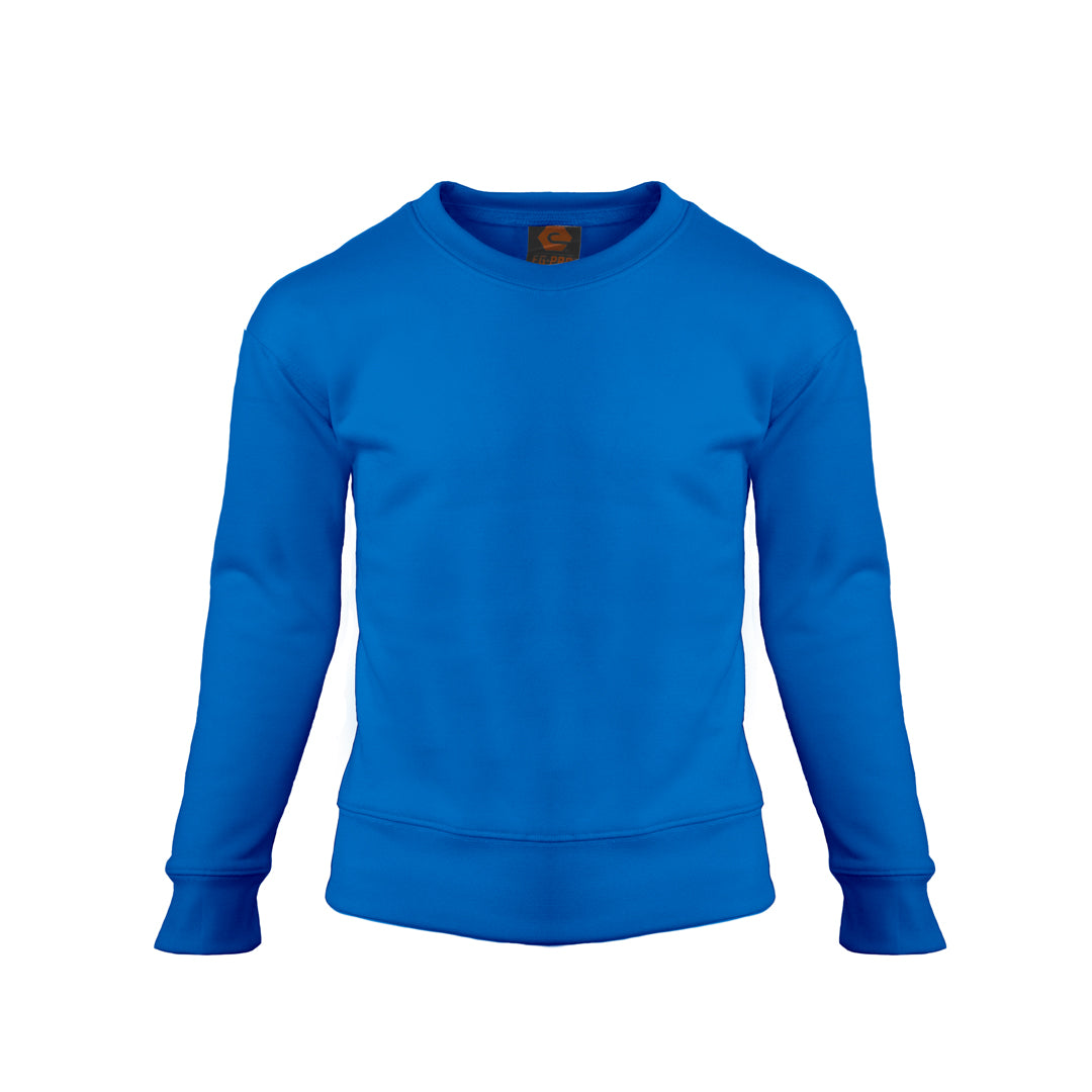 #W743Y / Essential Fleece Unisex Crew Neck Top (Youth) 5