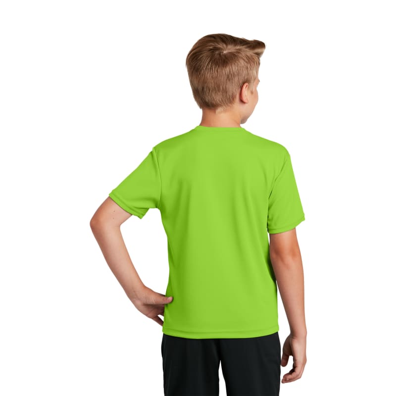 Sport-Tek Youth PosiCharge RacerMesh Tee. 22