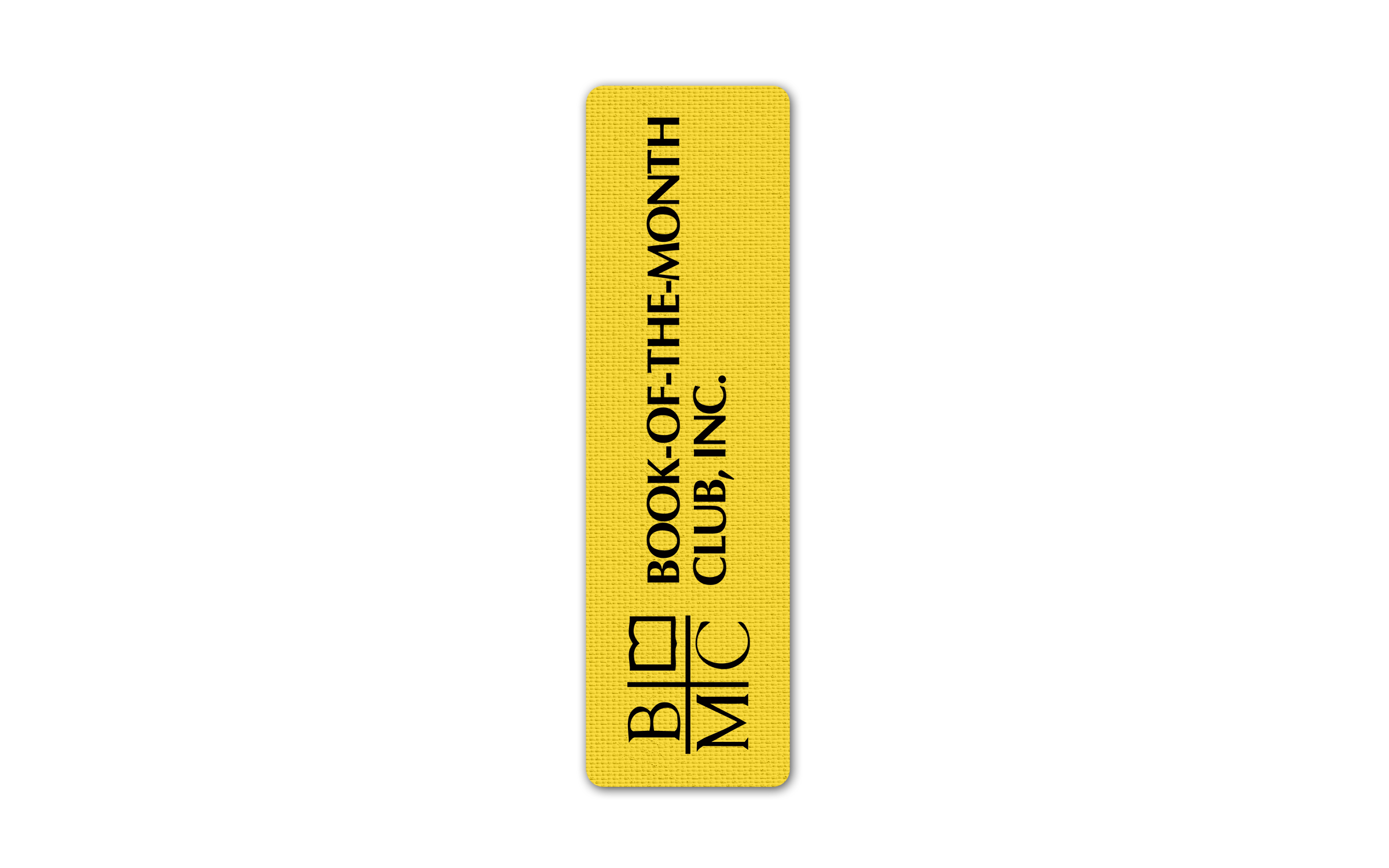Rectangle Rubber Bookmark 23