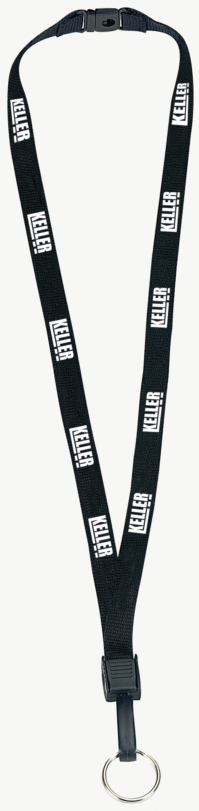 1/2" Breakaway Lanyard with Key Ring 1