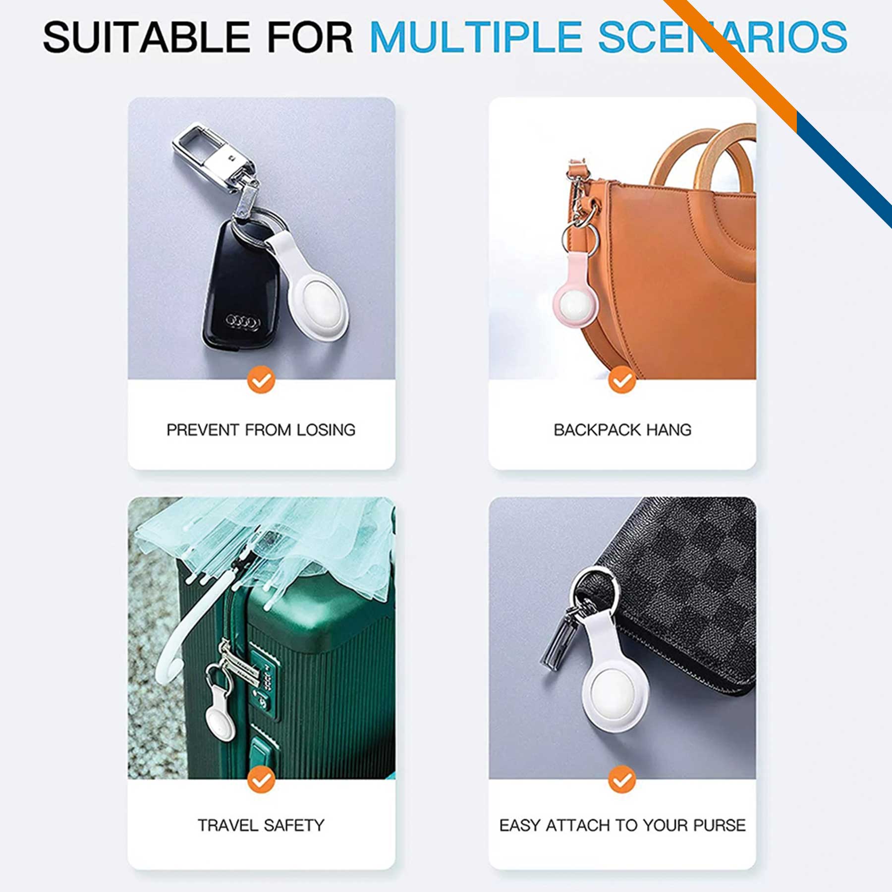 Jecto AirTag Compatible Cover 9