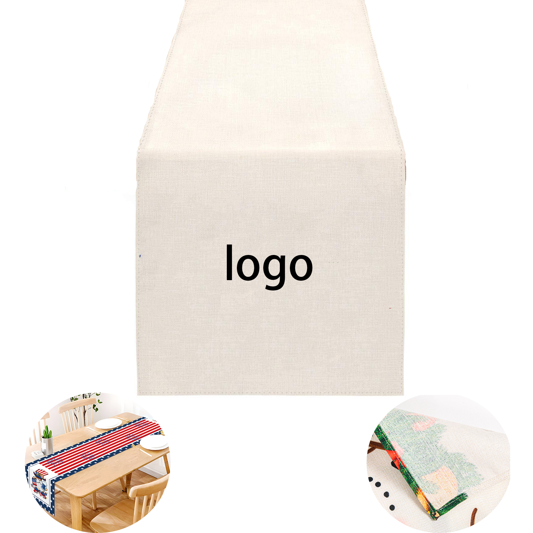 Linen Table Flag 2