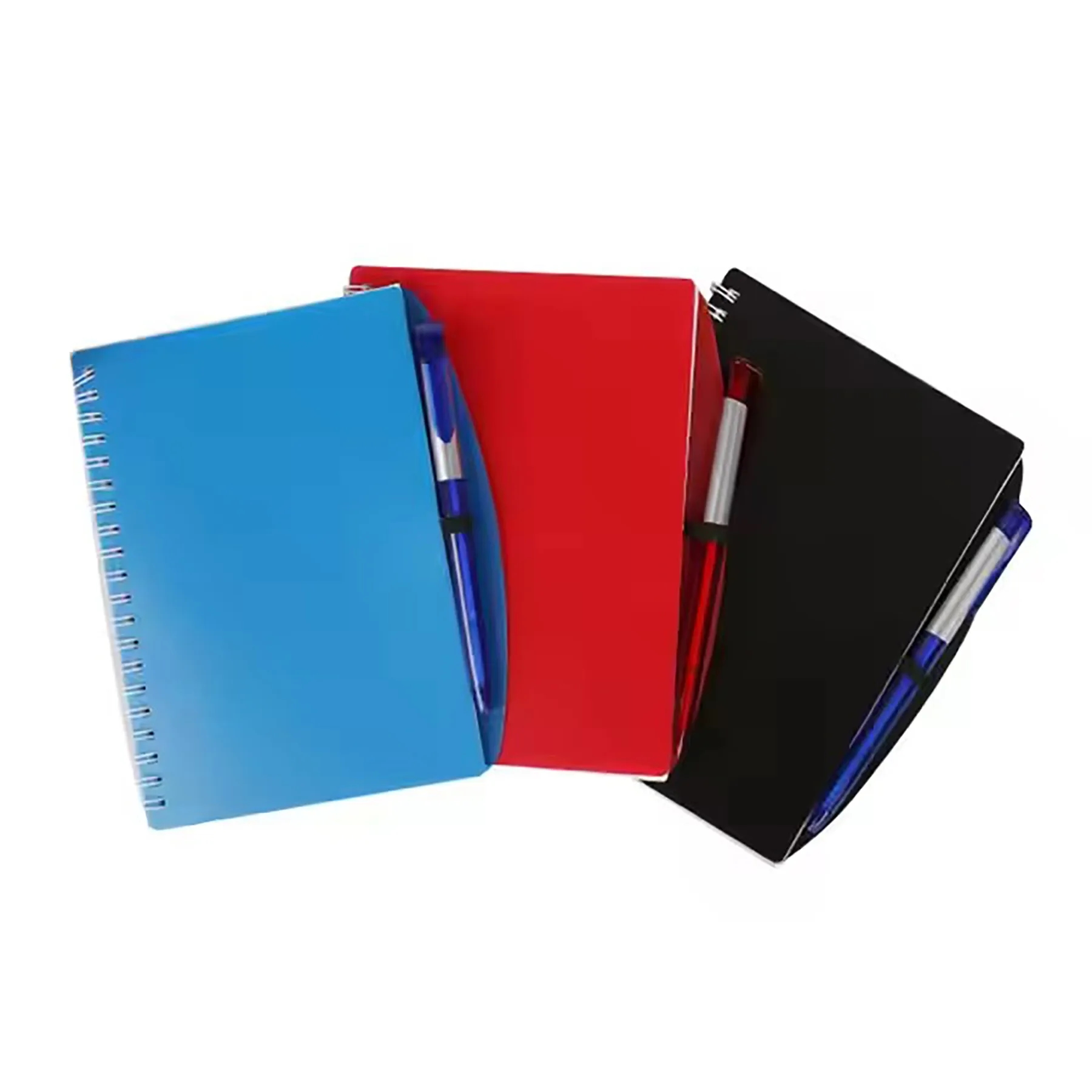 Wave Spiral Notebook and Pen 4
