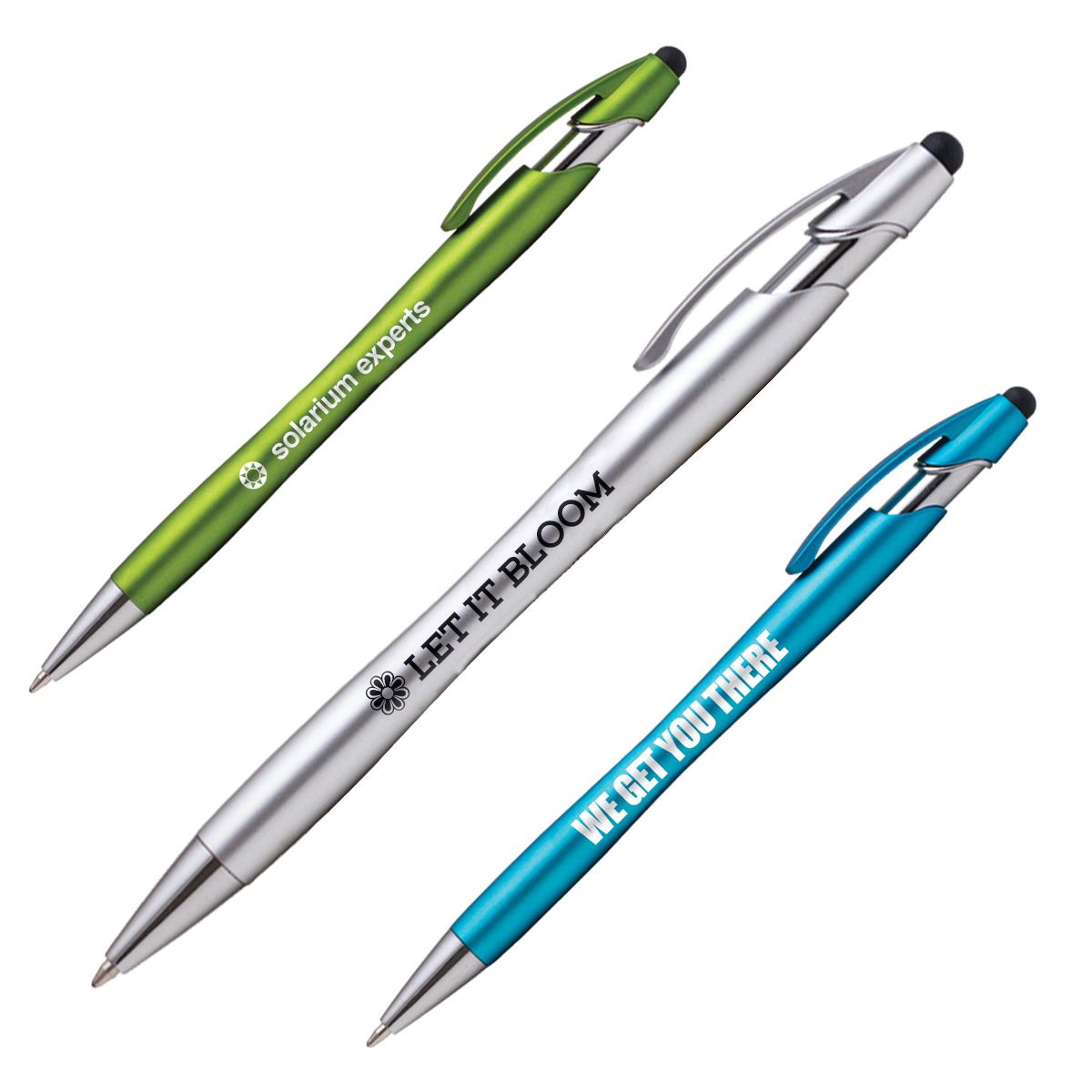 Nimbus Stylus Plastic Pen (1 Color Imprint) 5