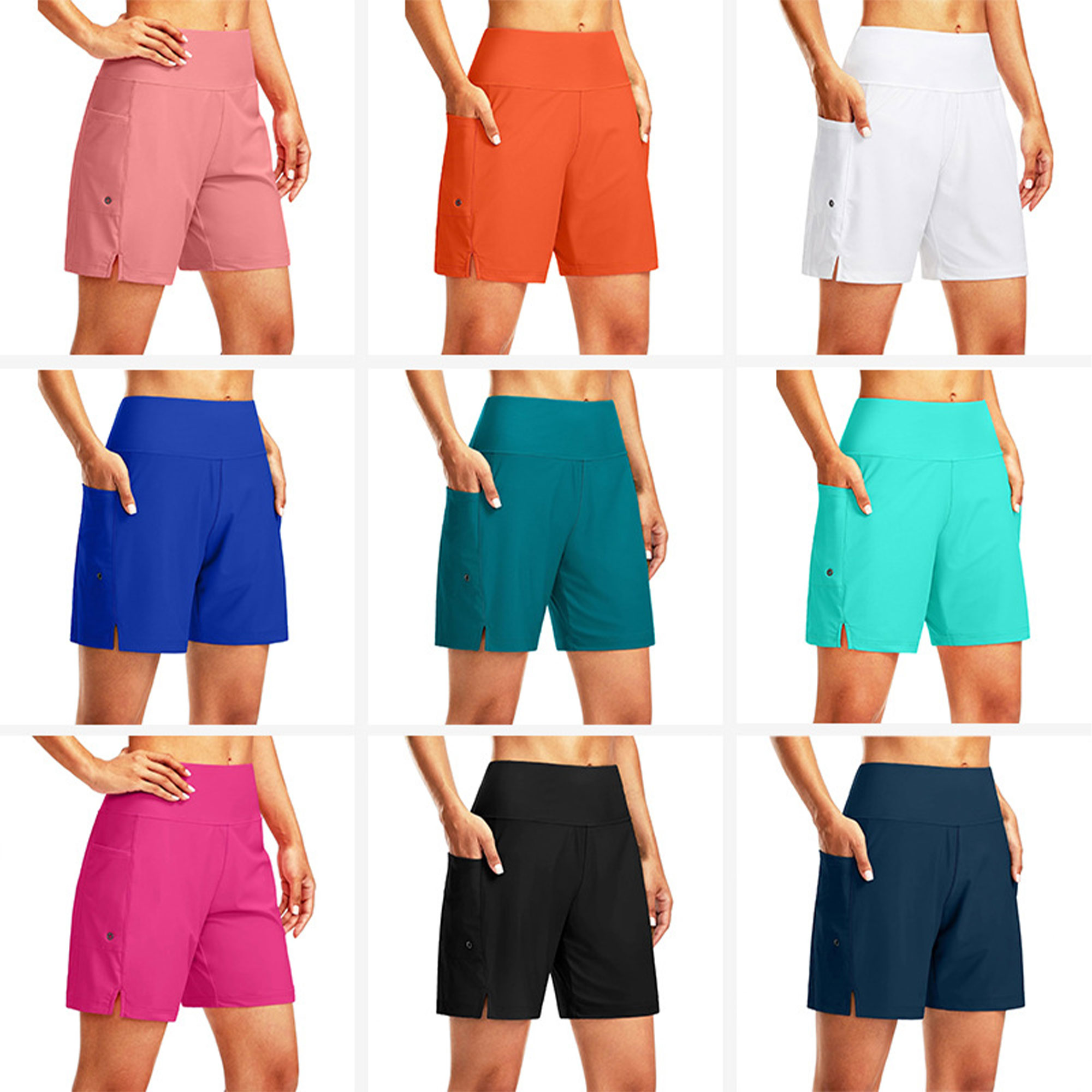 7" Long Swim Board Shorts 2