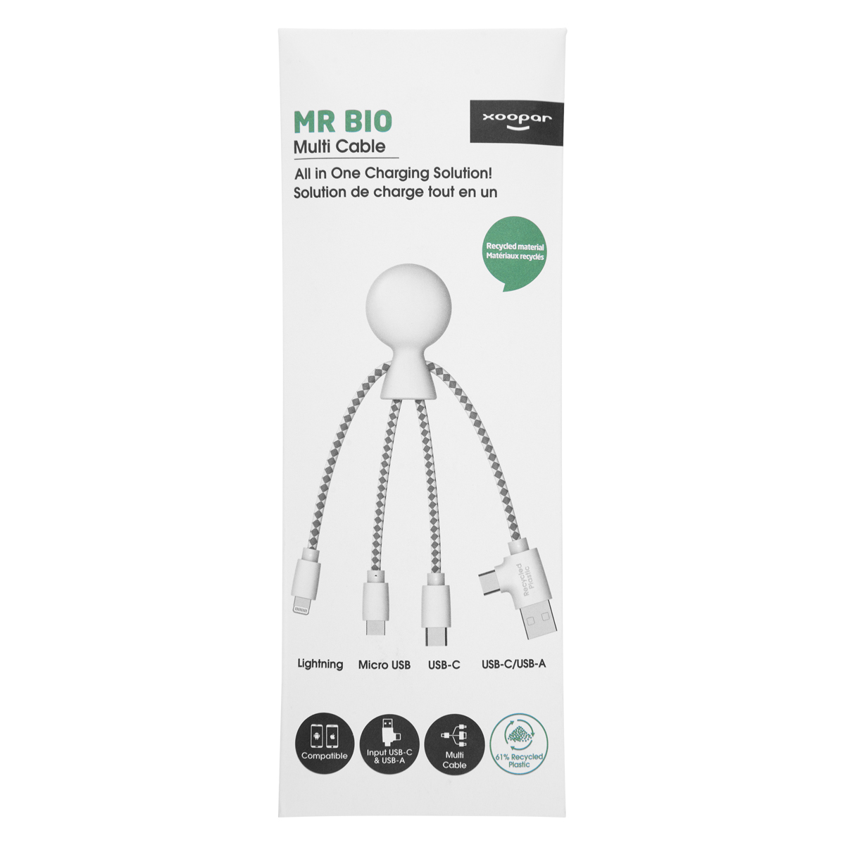 XOOPAR MR BIO ALL IN ONE CHARGING CABLE 2