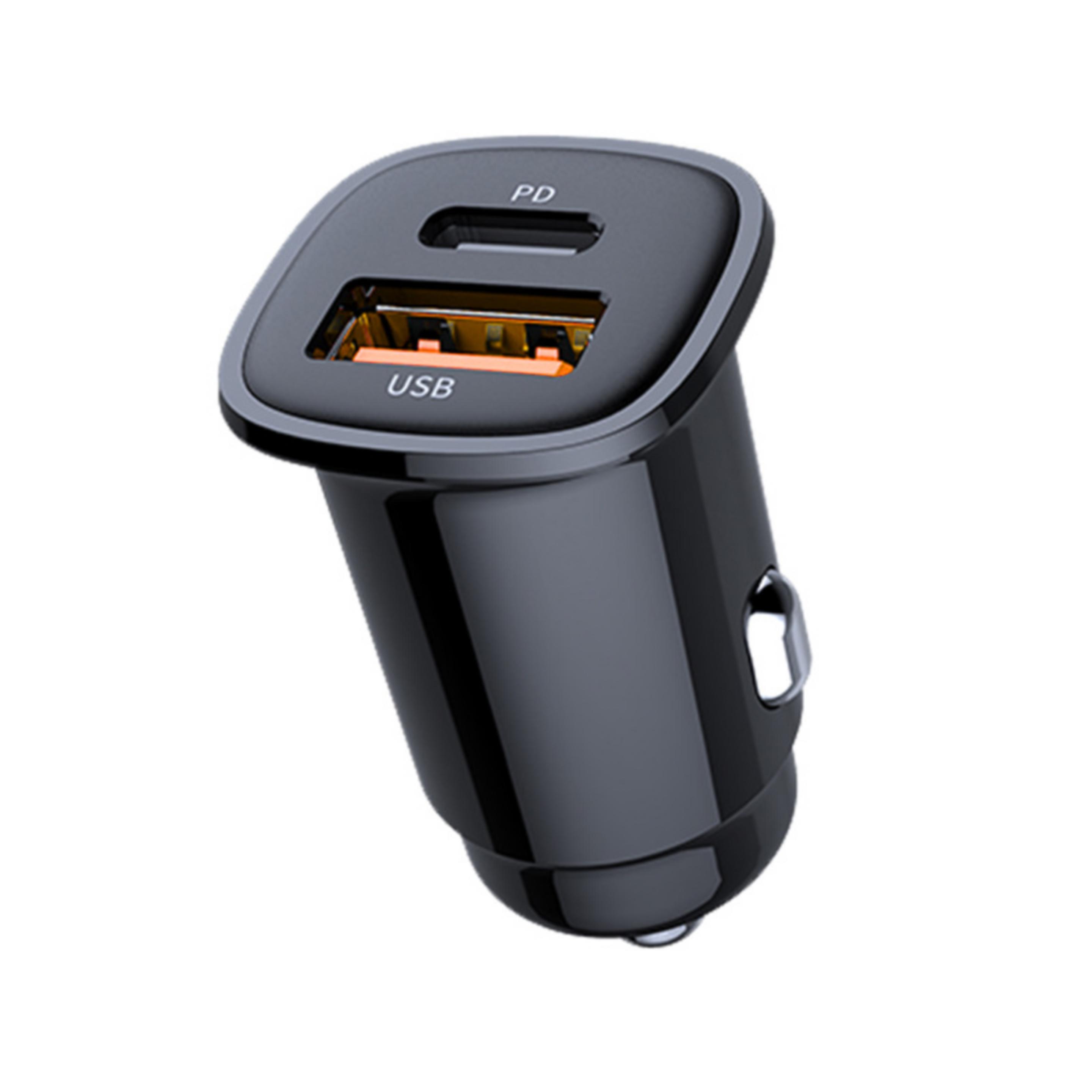 Dual-port super fast charging usb car charger 3