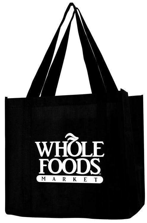 Non Woven Grocery Tote - 12 1/2"x13 1/2"x8 1/2"
