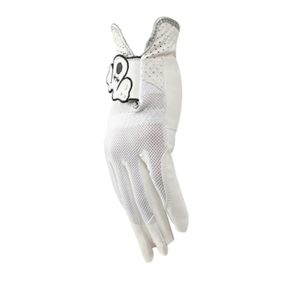 Women Leather Classic Golf Gloves 2