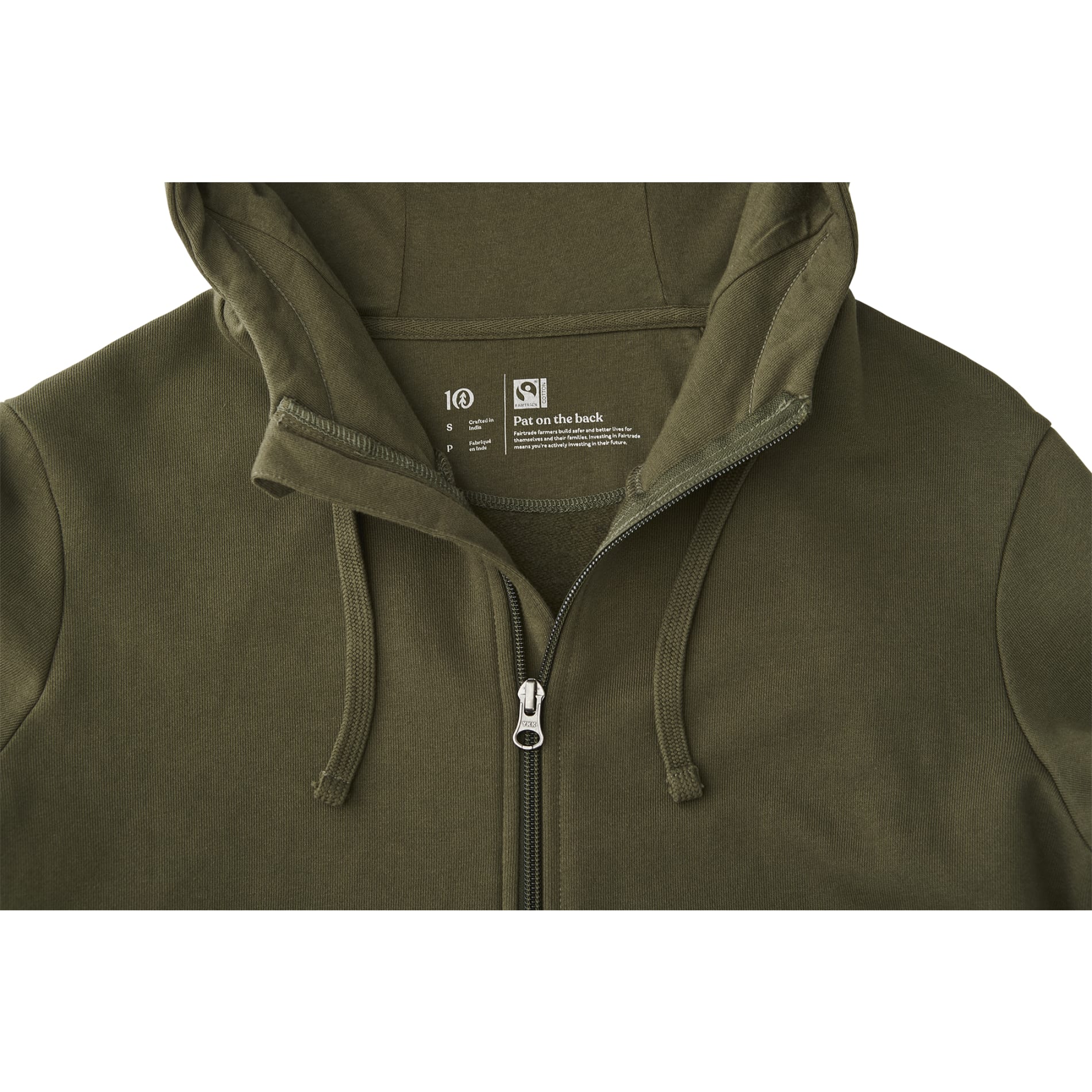 tentree Organic Cotton Zip Hoodie - Men's 176