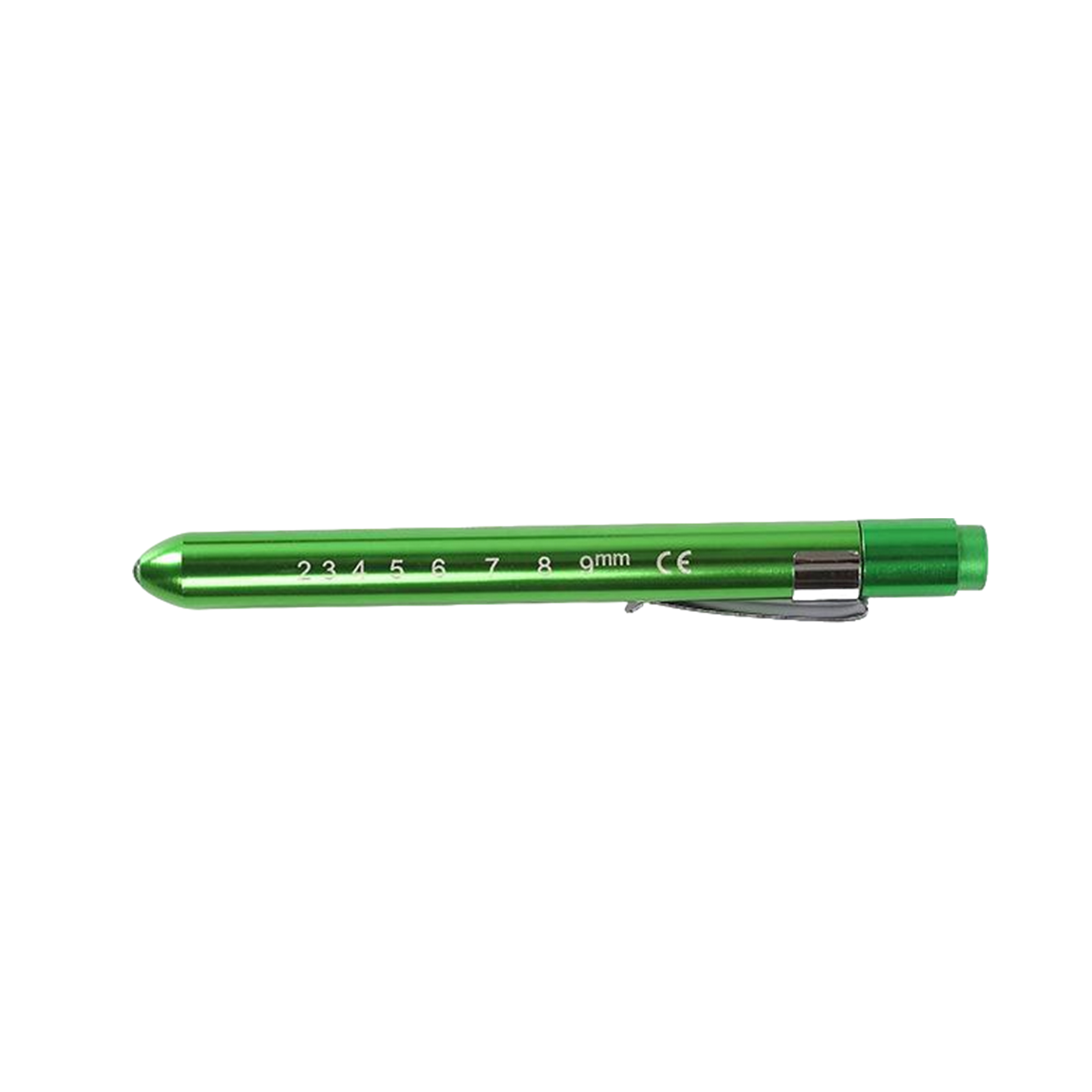 Aluminum Alloy Medical Penlight With Pupil Gauge 2
