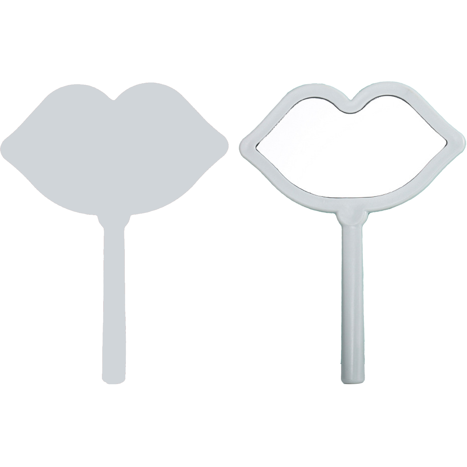 Cody Lip Shape Handheld Makeup Mirror 14