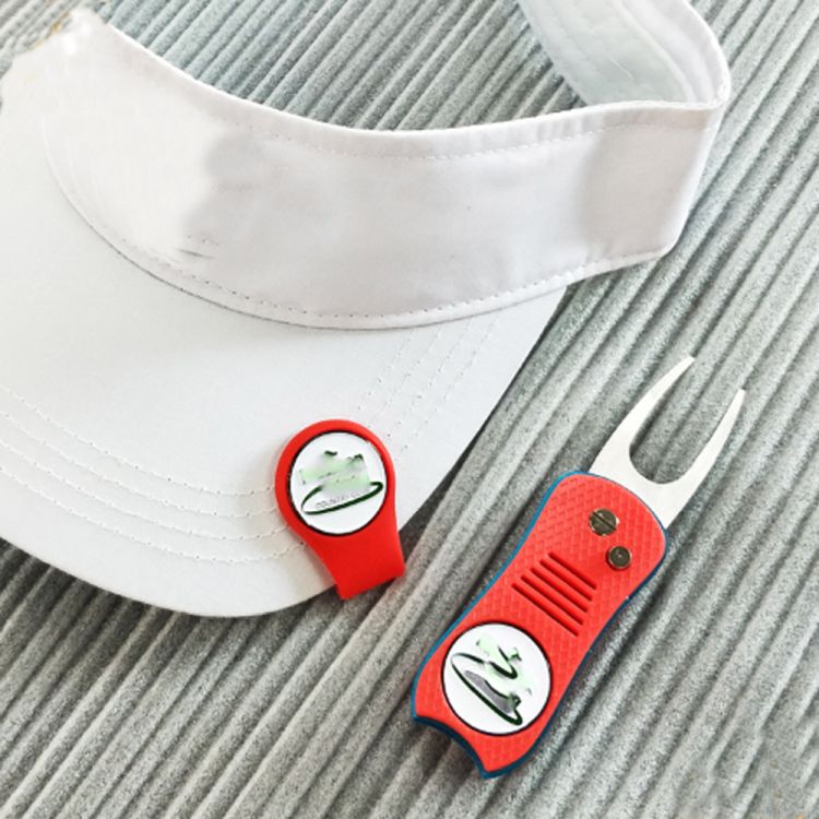 Silicone Golf Ball Marker Hat Clip 2