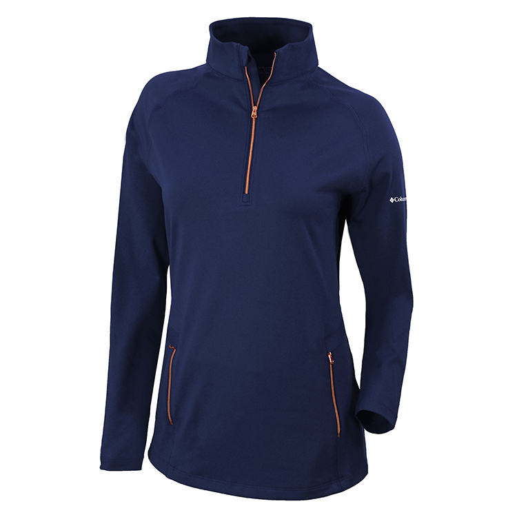 Columbia Ladies Omni-Wick Outward Nine 1/4 Zip 14