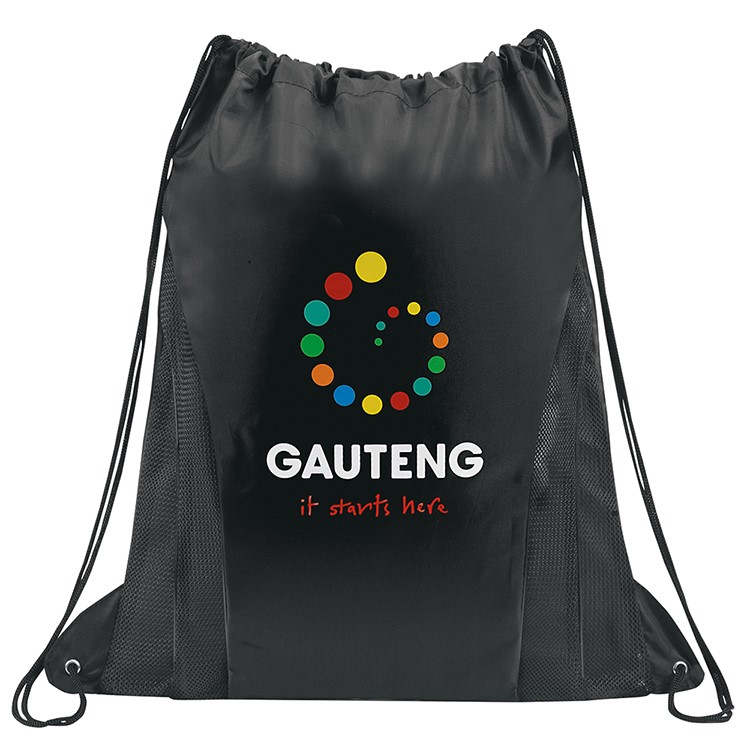 Sport Mesh Drawstring Duffle 12
