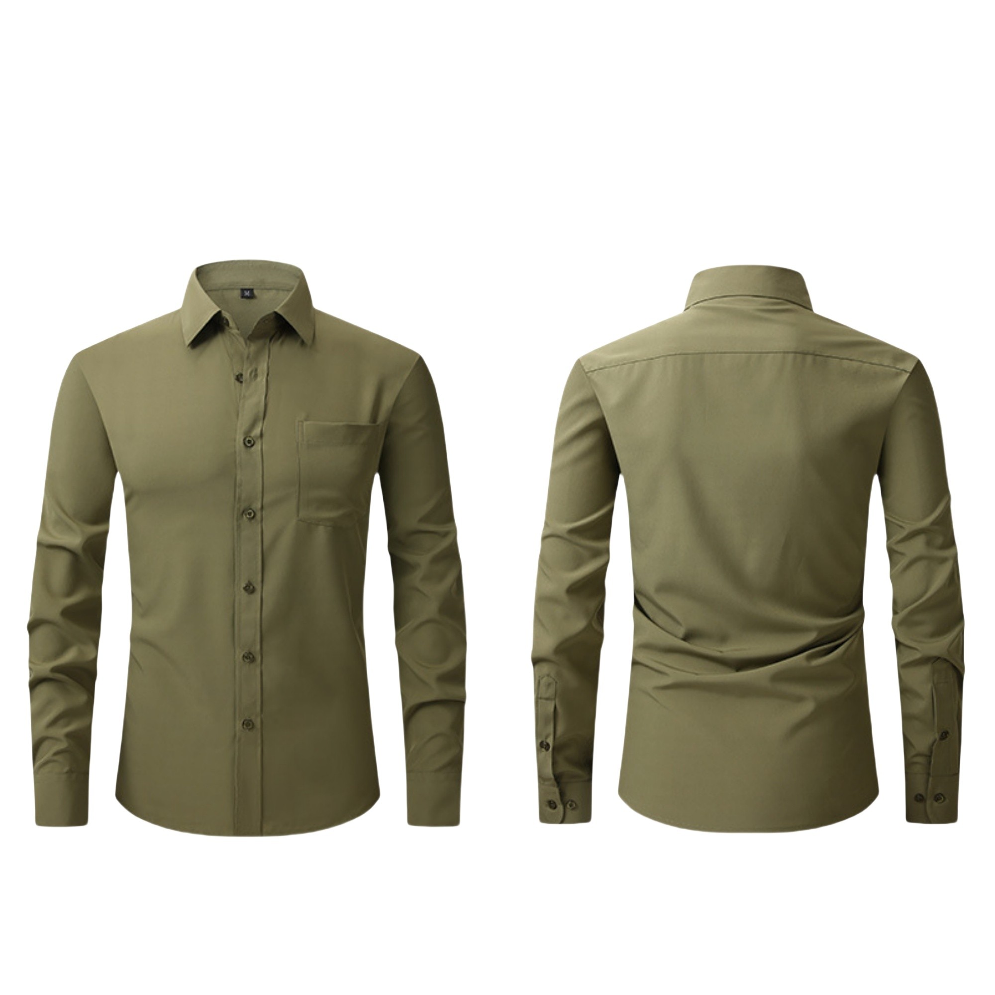 Man's Long Sleeve Dress Shirt 4