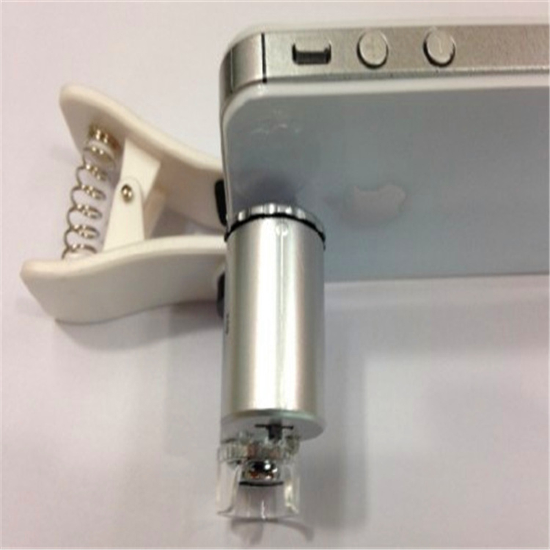Microscope Magnifier With Phone Clip LED Light 2