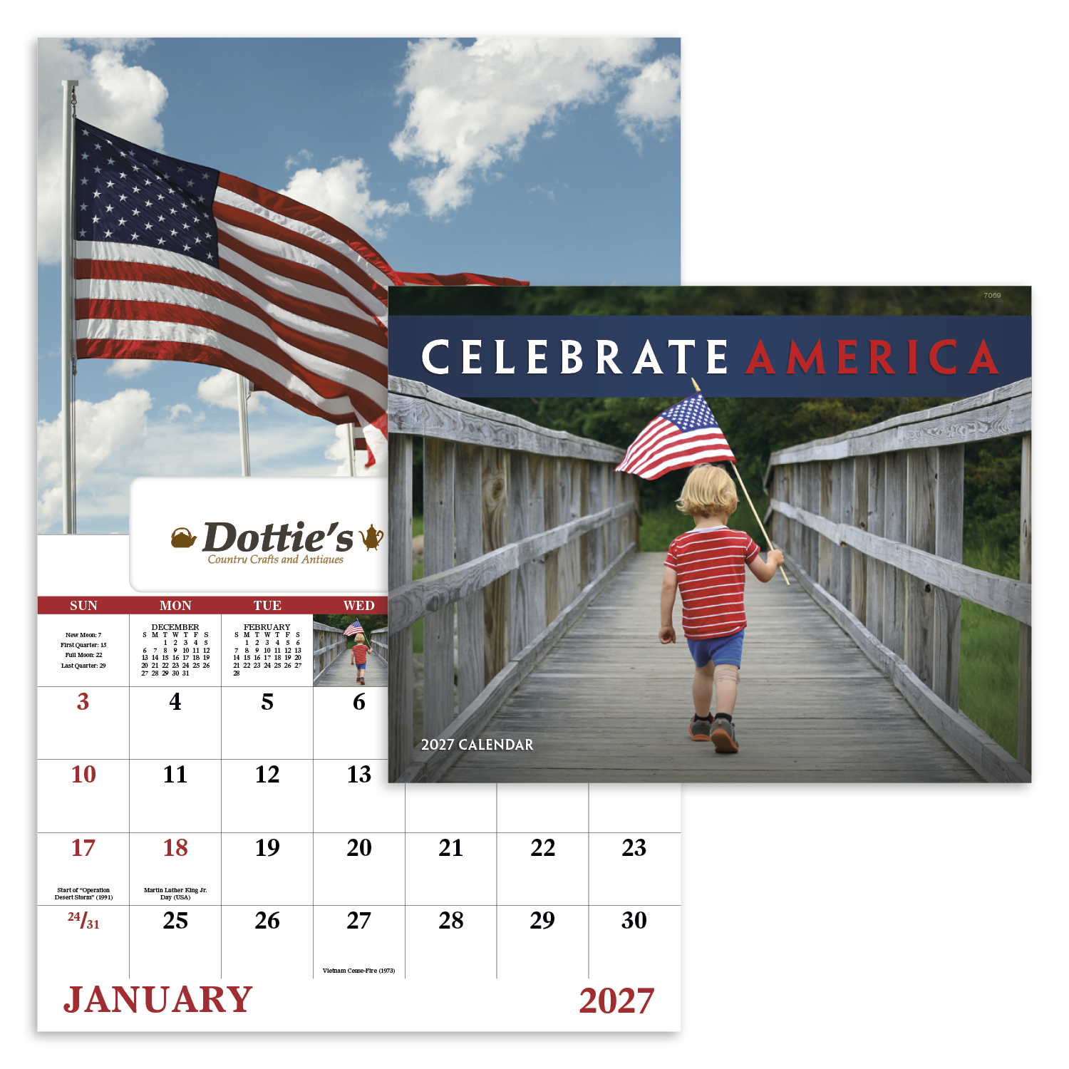 Good Value™ Celebrate America - Window Calendar 63