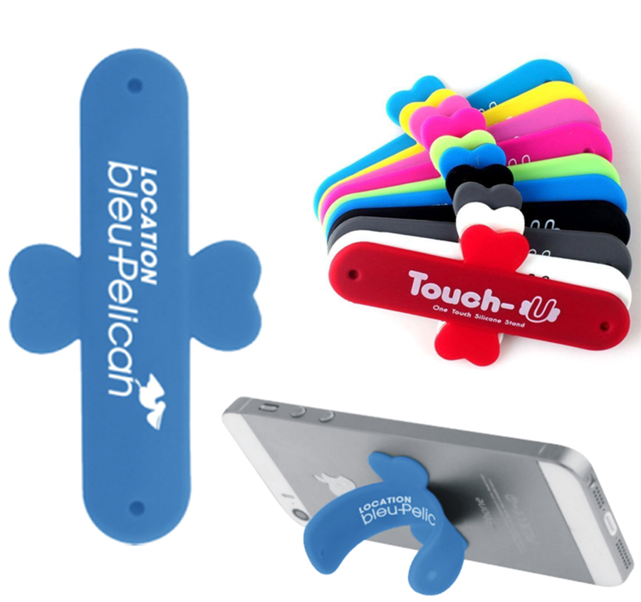 Universal Soft Silicone Mobile Phone Stand Holder 2