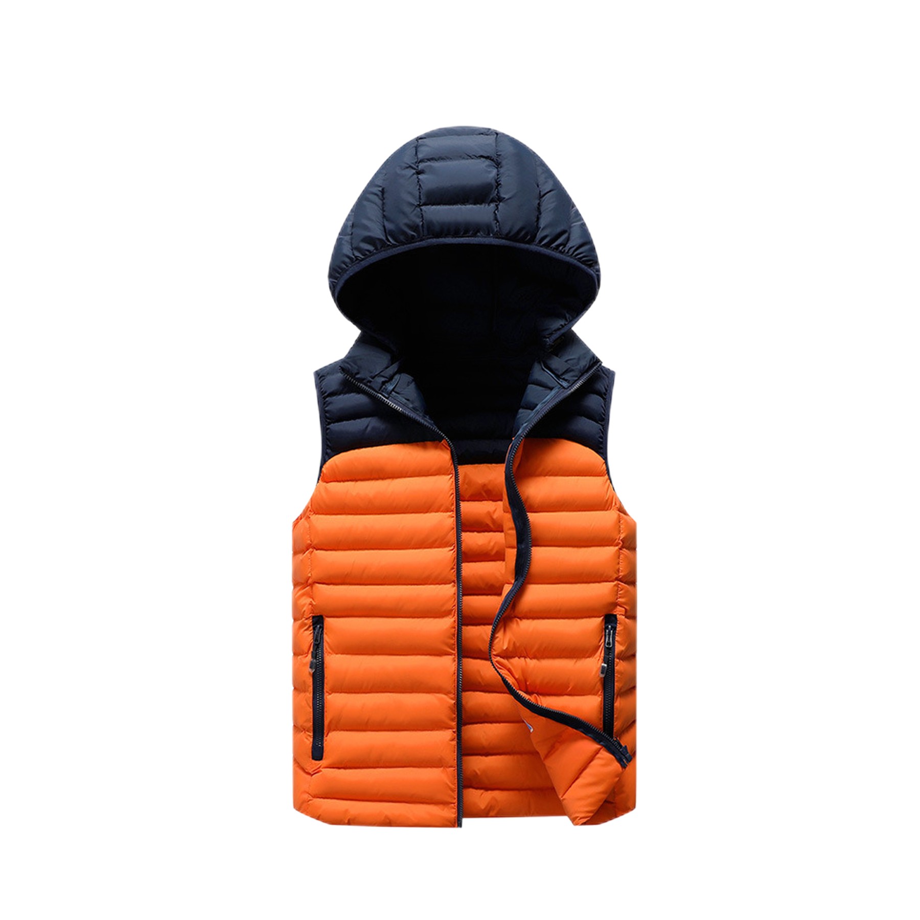Teens Winter Down Vest Hoodie 7