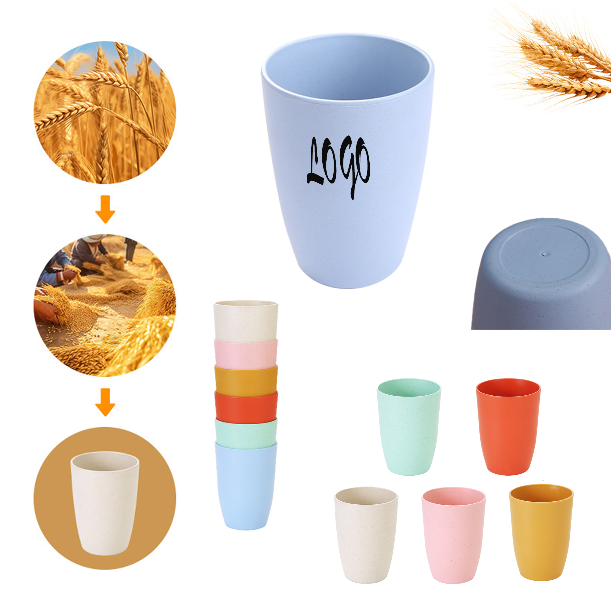 Eco-friendly Toothbrush And Mouthwash Cup 2