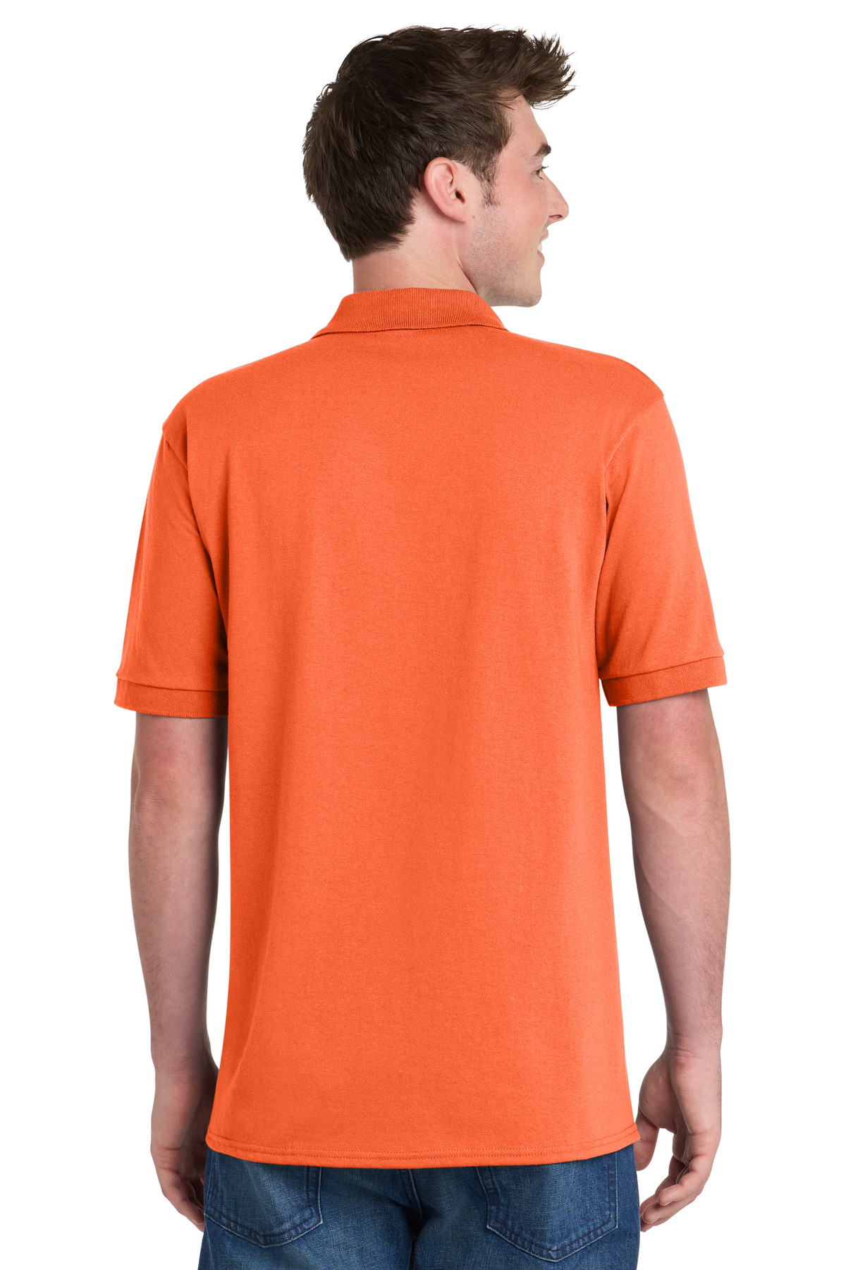 Port & Co Core Blend Jersey Knit Pocket Polo. KP55P 41