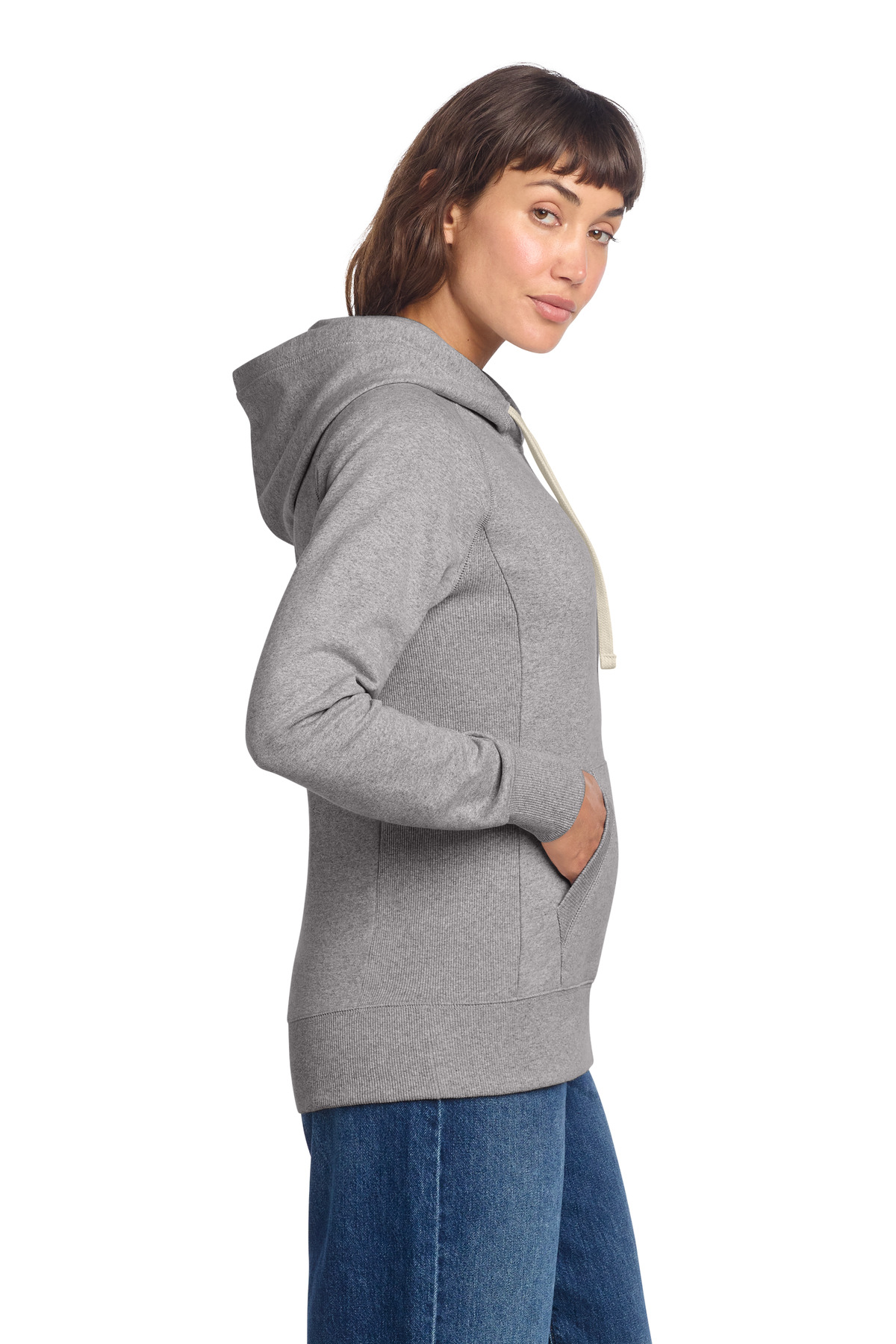 District Women's Re-Fleece Hoodie DT8101 48