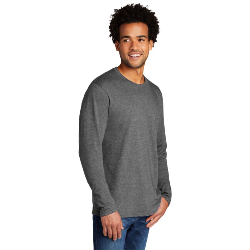 Port & Company Tri-Blend Long Sleeve Tee. 1