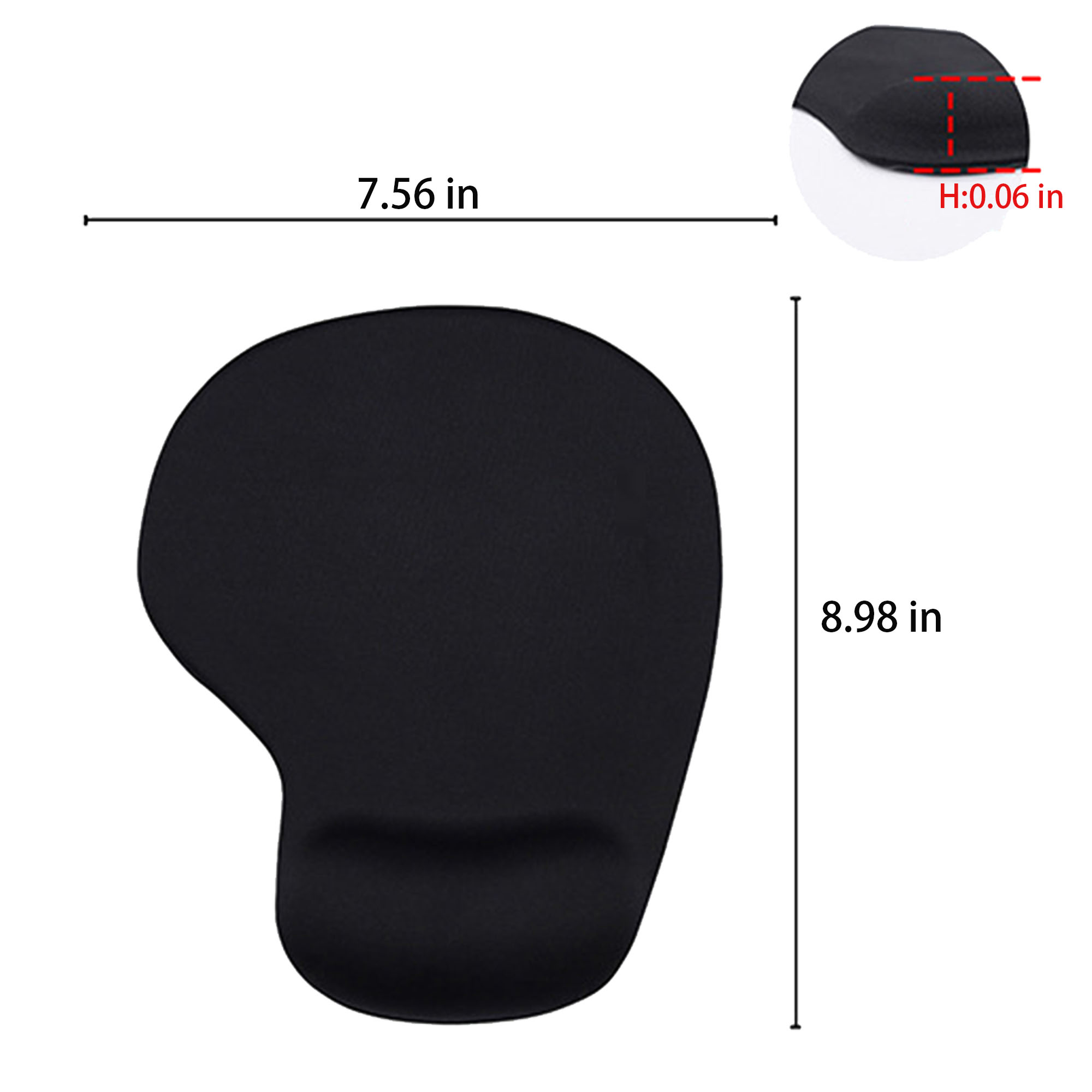 Customized Mouse Pad With Wrist Support 3