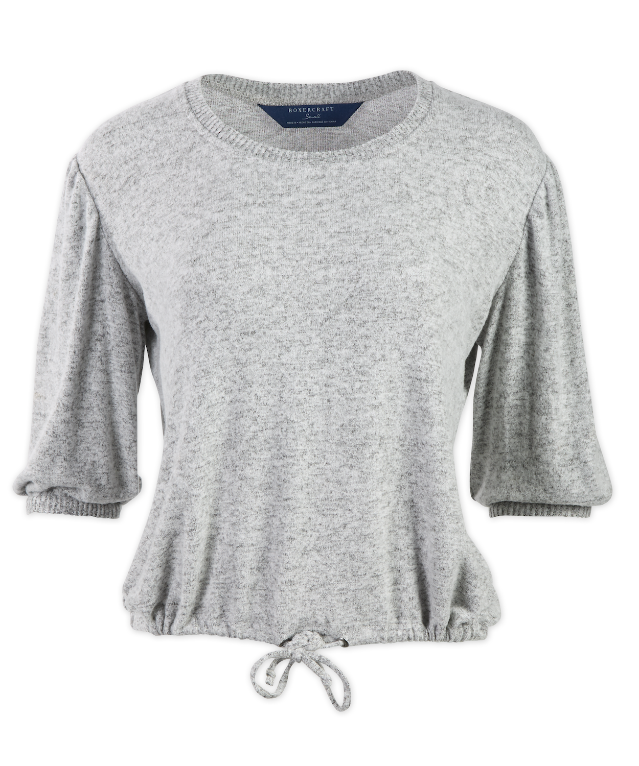 BOXERCRAFT CUDDLE PUFF SLEEVE TOP 3