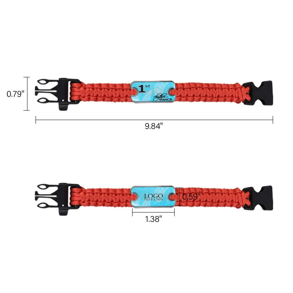 Custom Paracord Survival Bracelets 4