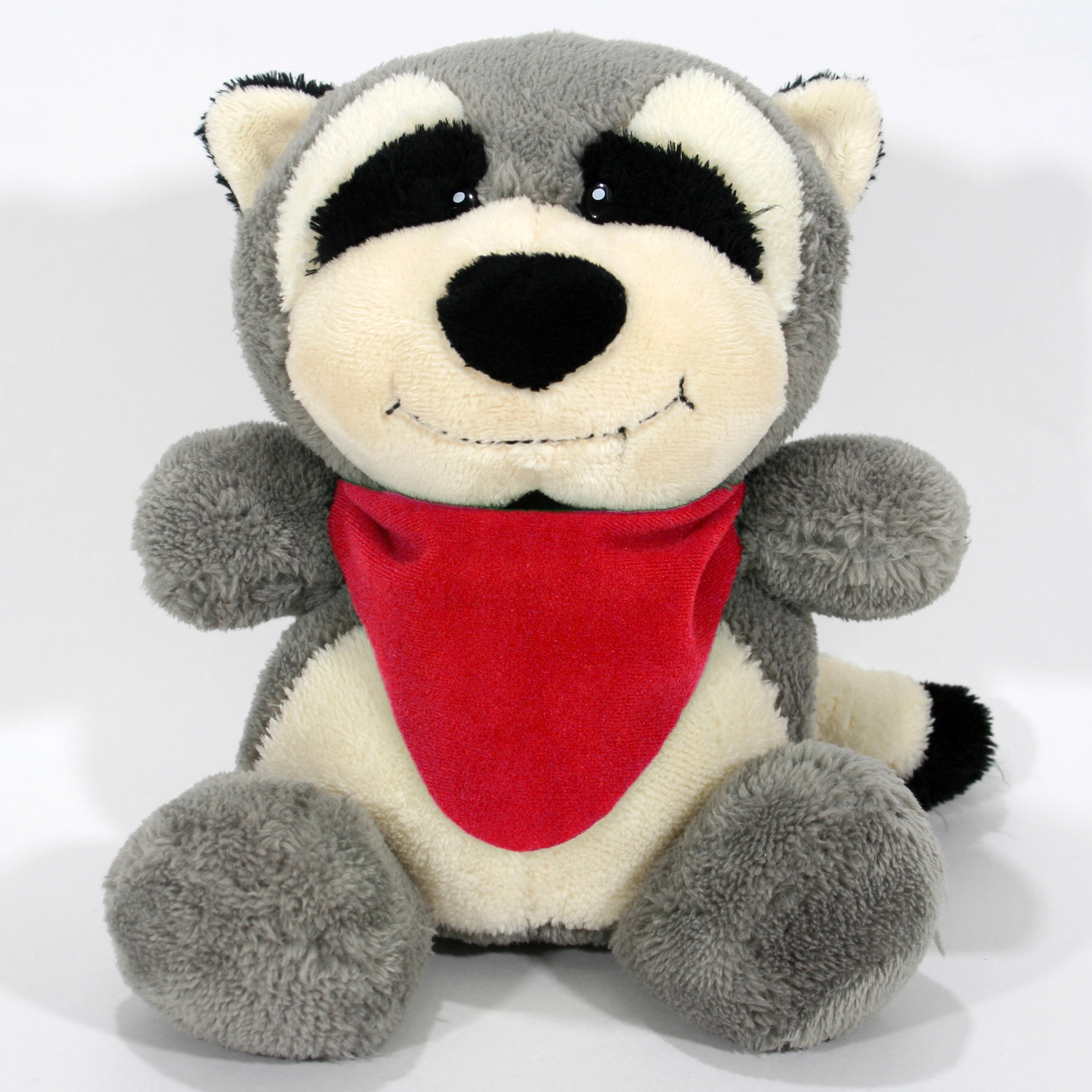 10" Smiling Faces Sitting Raccoon 13