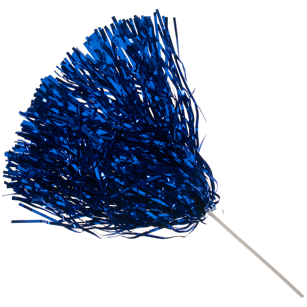 Metallic Rooter Pom, 500 Streamers 14