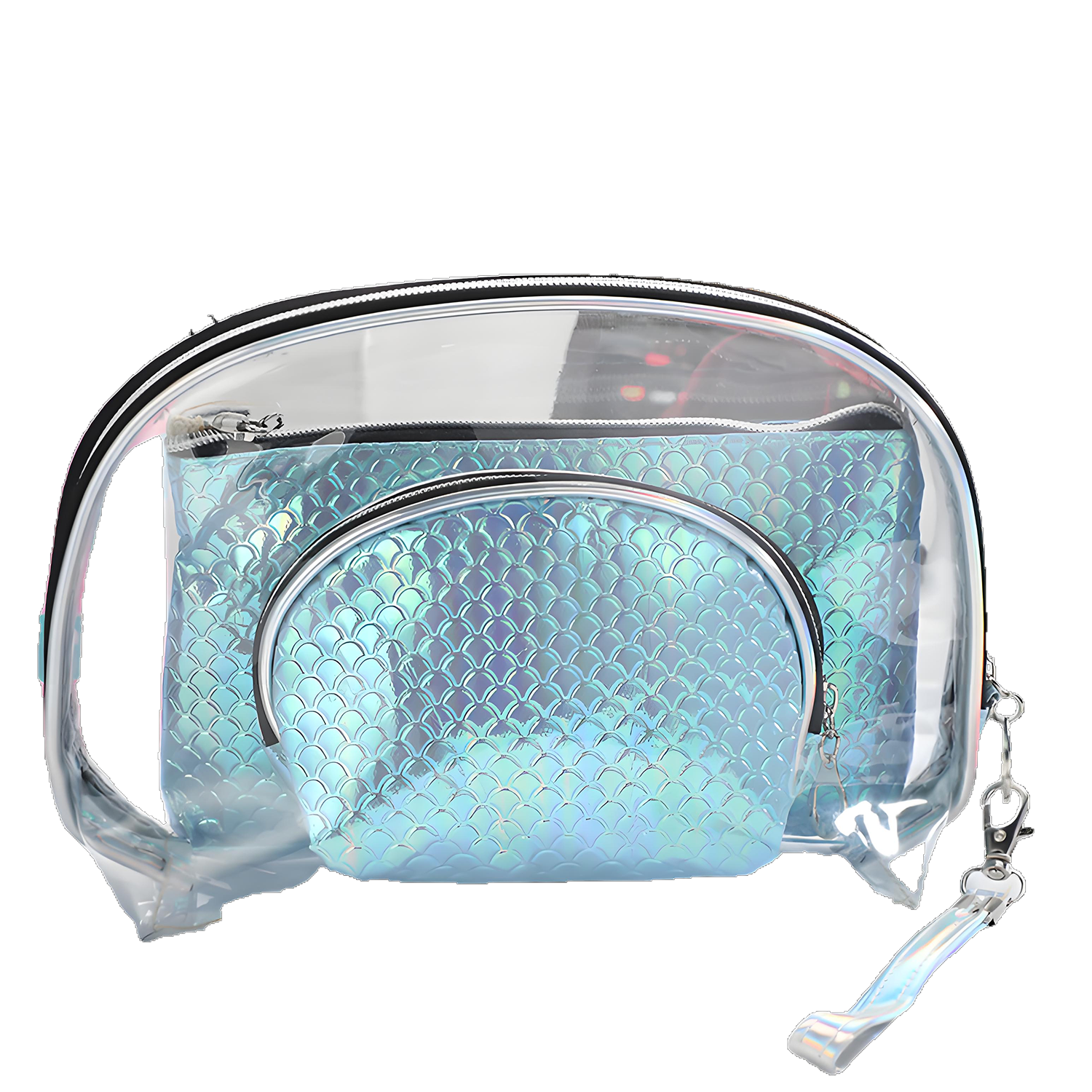 PVC Travel Waterproof Large-Capacity Wash and Makeup Bag 4