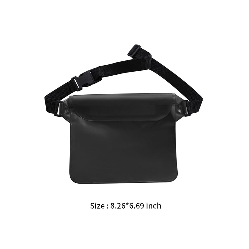 Beach Rafting Swimming Pvc Waterproof Waist Bag 3