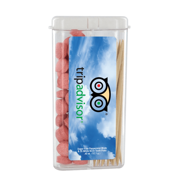 Rectangular Flip-Top Mints and Toothpicks 5