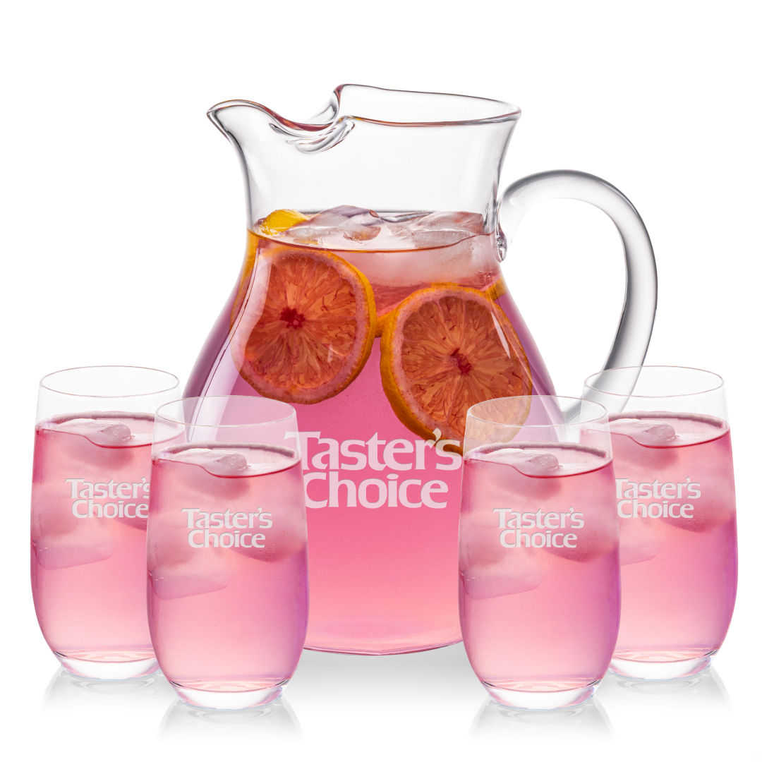 Montclair Pitcher & Gibson Beverage Set 4