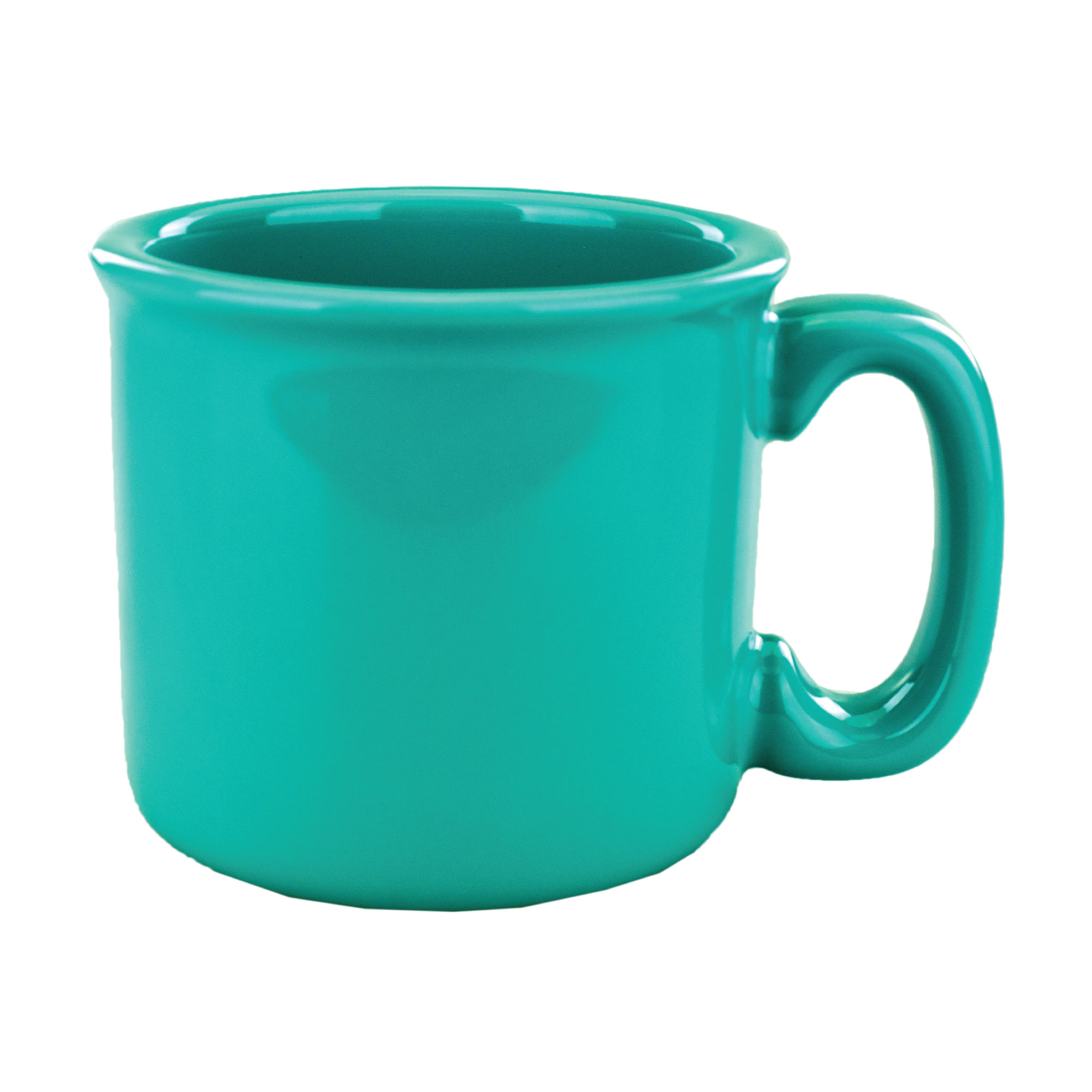 15 oz Solid Aqua Campfire Mug