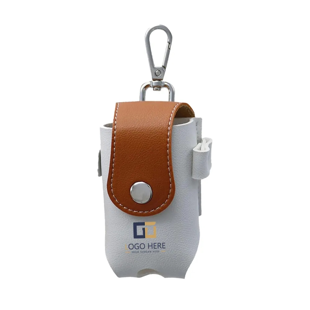 Promo Golf Vegan Leather Belt Bag With Keychain 5