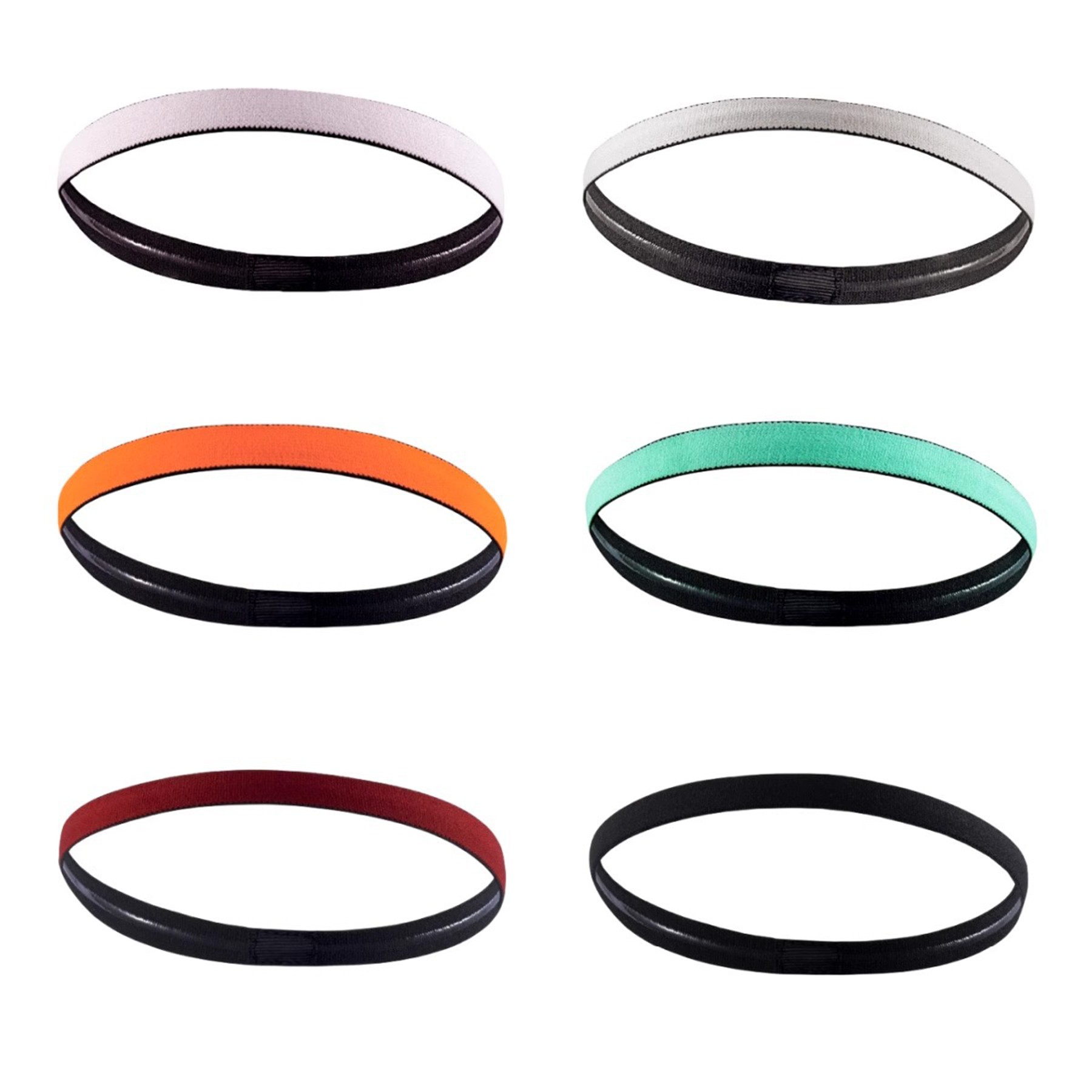 Sports Hairband Elastic Band Non-slip Silicone Headband 12