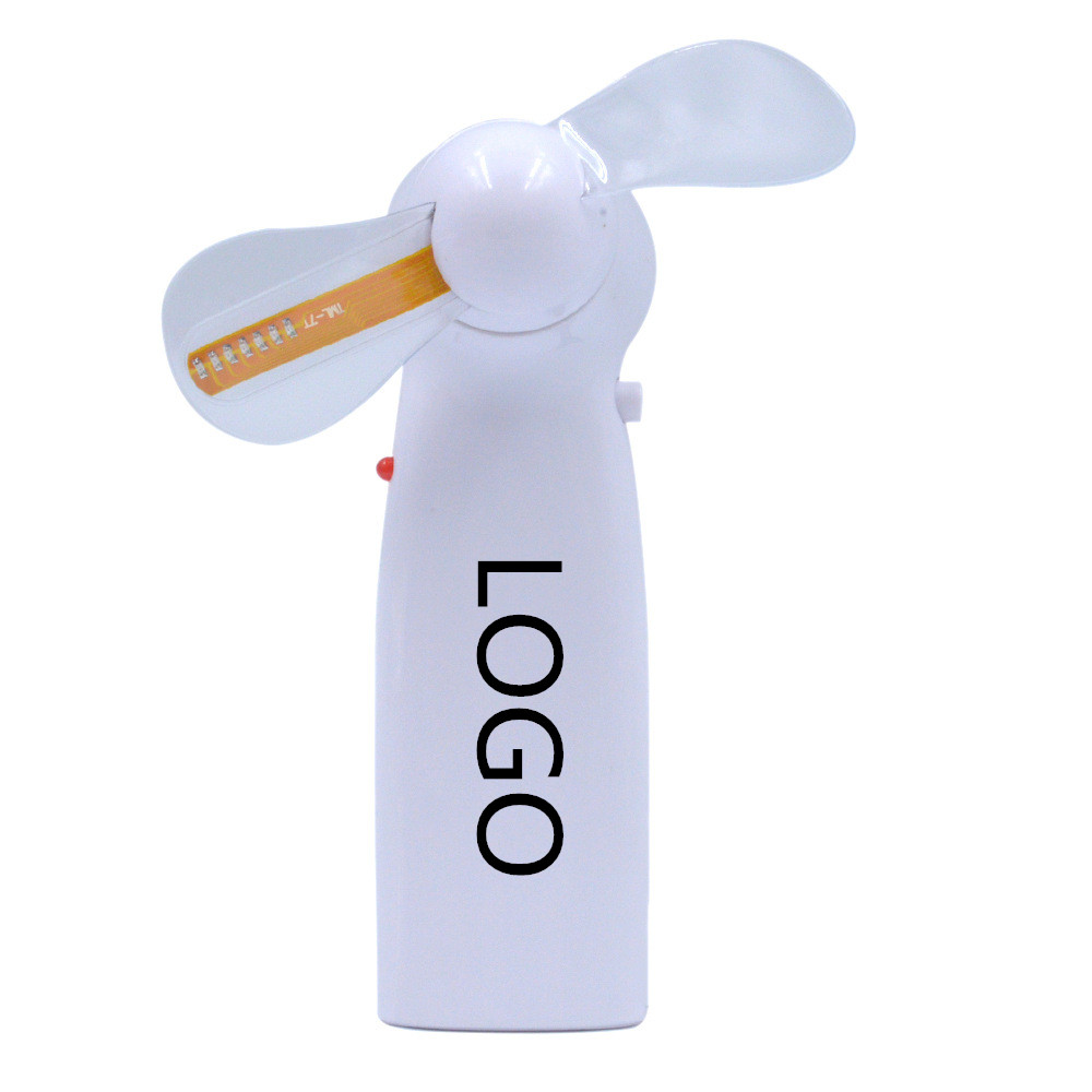Message Editable Mini Led Fan 2