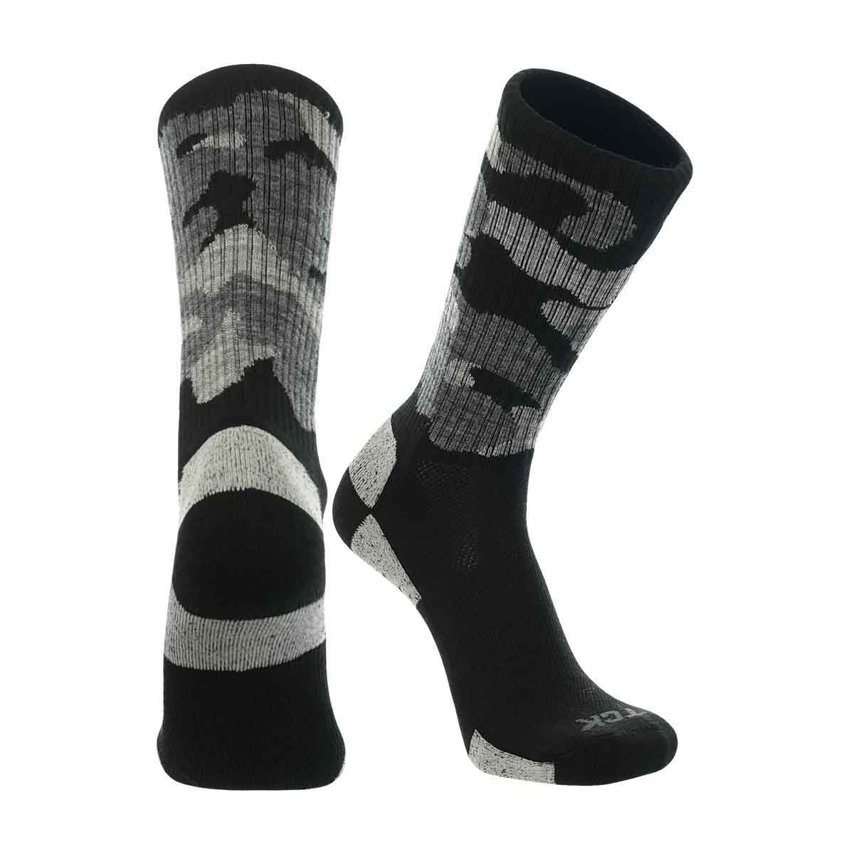 Camo Merino Wool Hiking Socks 4