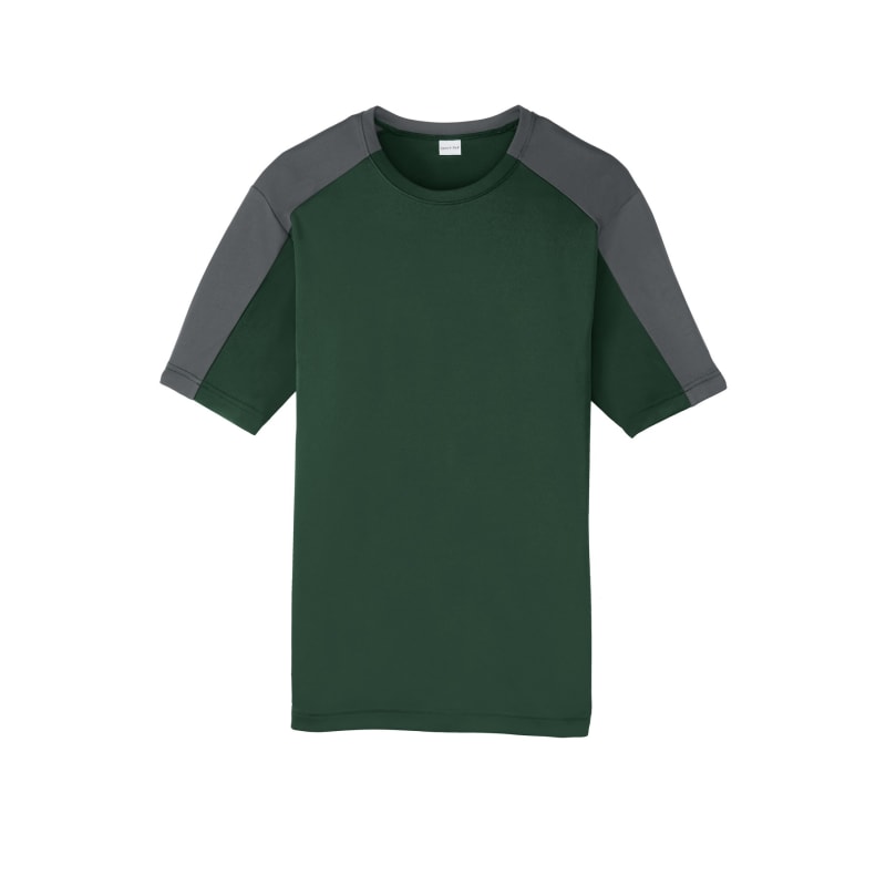 Sport-Tek PosiCharge Competitor Sleeve-Blocked Tee. 9