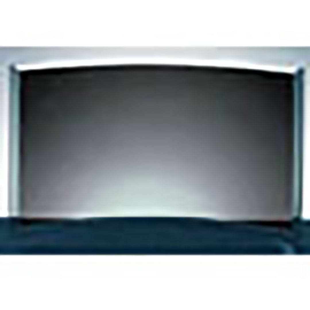 BLACK BEVELED CRESCENT (LARGE) 2