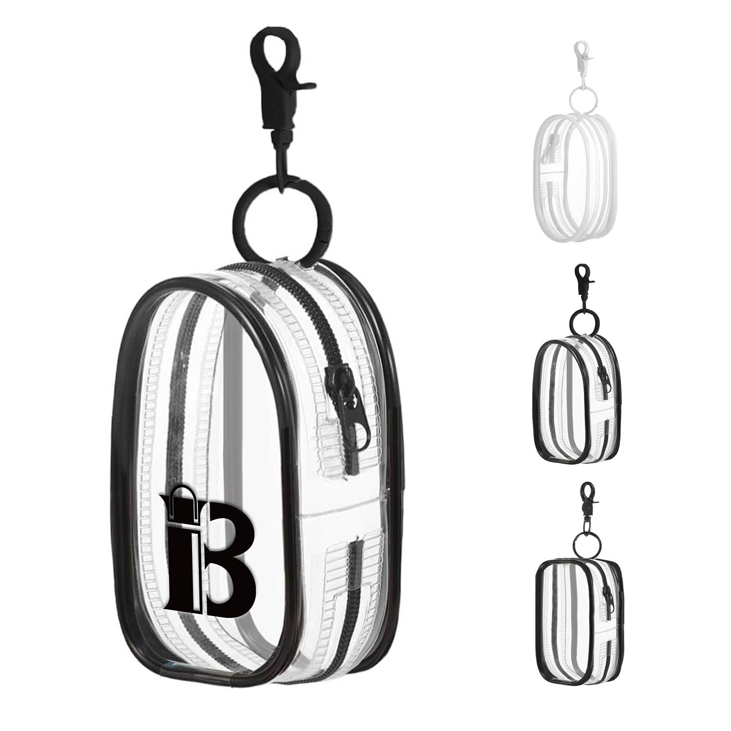 Mini Waterproof Transparent PU Makeup Storage Bag 5