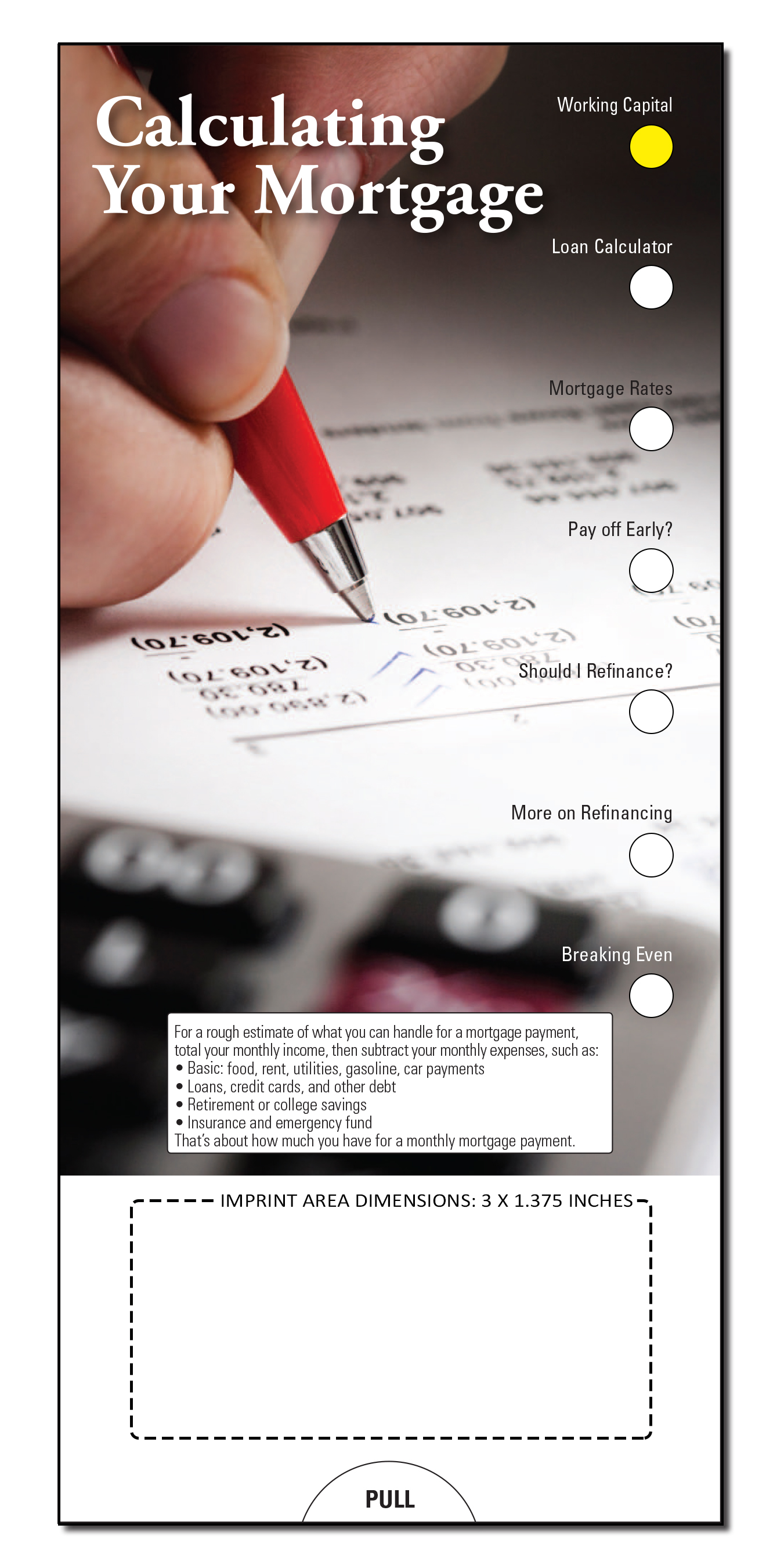 SLIDE CHART - Calculating Your Mortgage Slide Chart 3