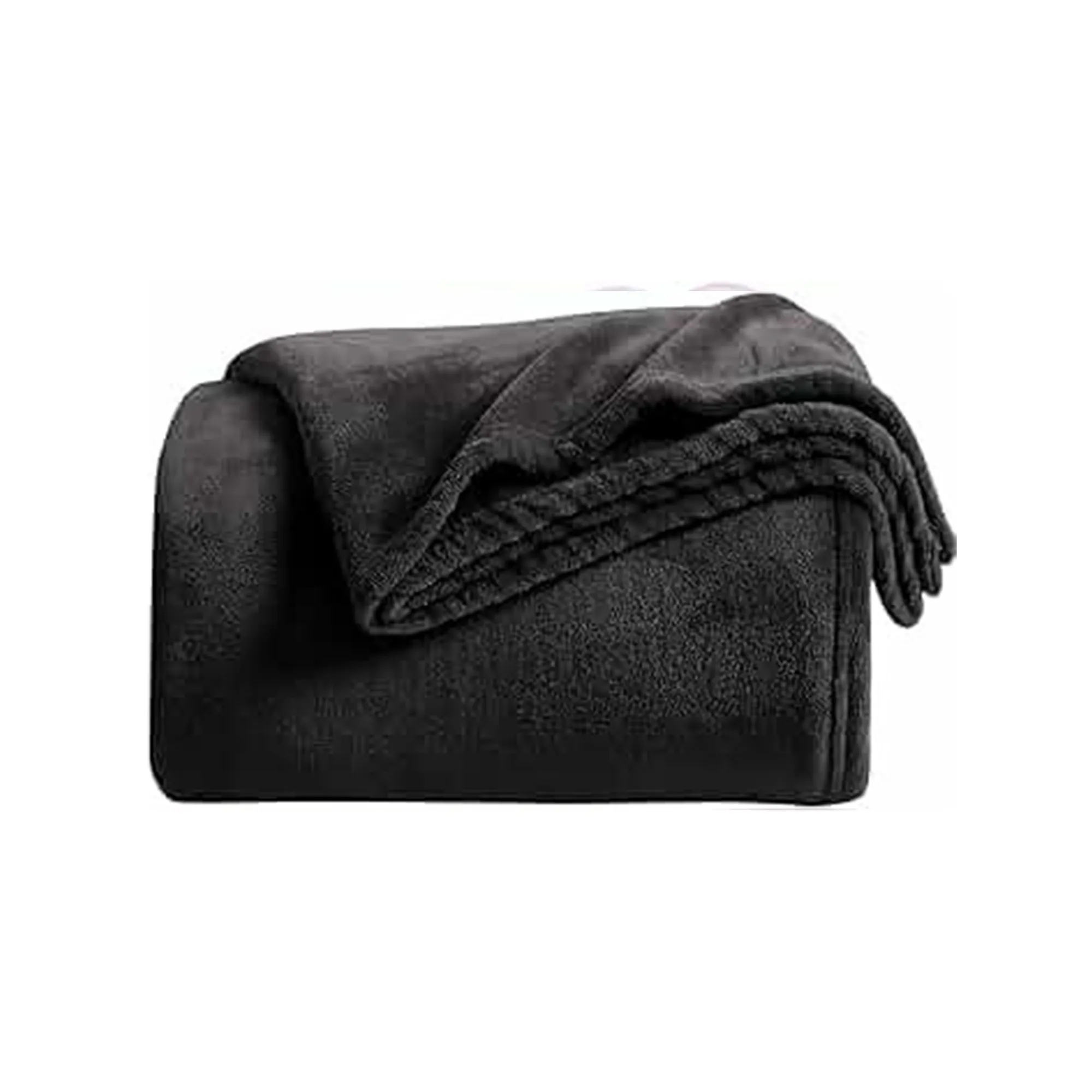 60"L x 40"W Lightweight Microfiber Fleece Throw Blanket 22