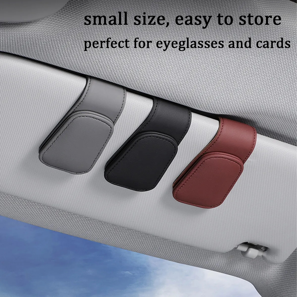 Magnetic Car Visor Sunglass Holder 3