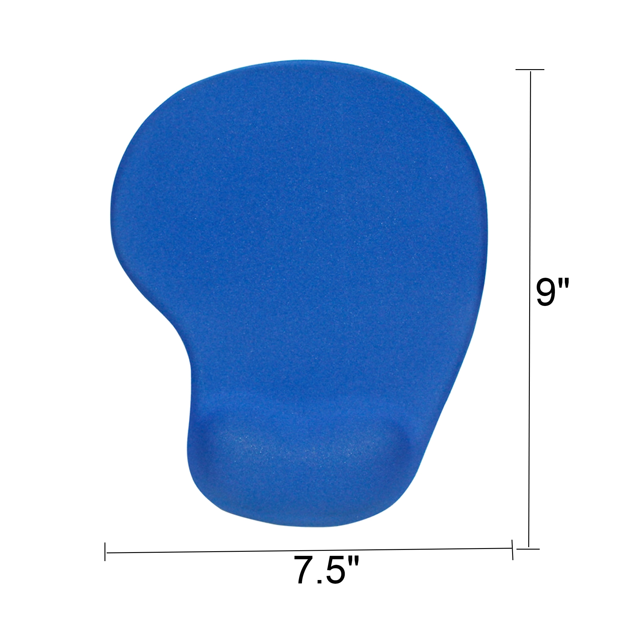 Silicone Rubber Base And Lycra Cloth Mouse Pad Wrist Support 2