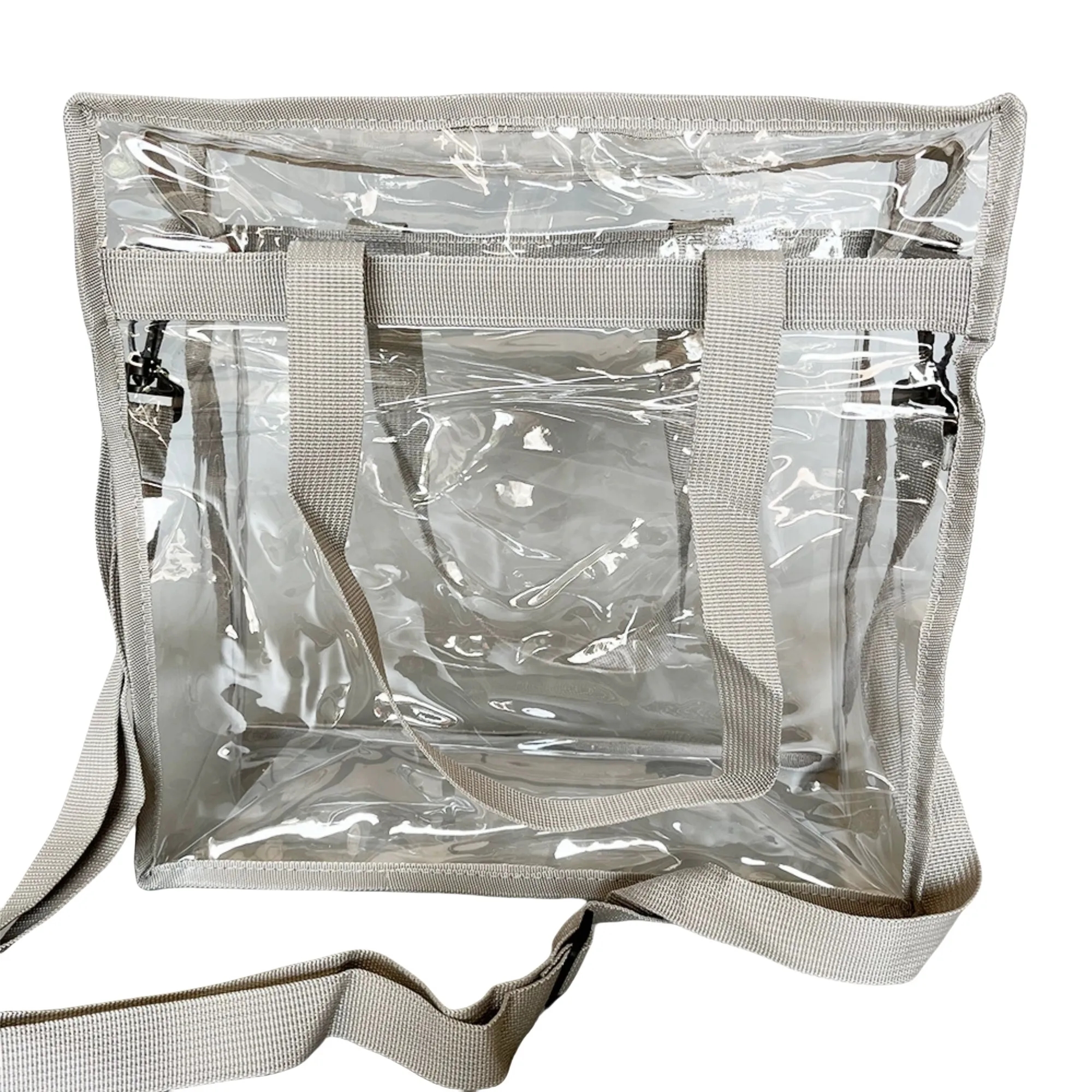 Clear Tote Bag With Shoulder Straps 2
